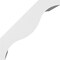 Ekena Millwork 6-in. W x 8-in. D x 8-in. H Funston Architectural Grade PVC Knee Brace BRCP06X08X08FST - alternate 5